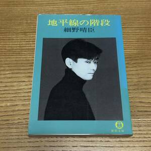 細野晴臣　地平線の階段　初版　帯なし　文庫本