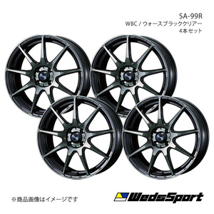 WedsSport/SA-99R クラウンマジェスタ 200系 4WD アルミホイール4本セット【17×7.0J 5-114.3 INSET40 WBC】0073880×4