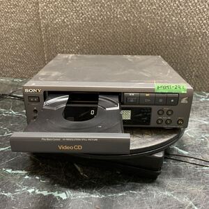 MYM1-291 激安 SONY VCP-S50 VIDEO CD PLAYER 通電OK 中古現状品 ※3回再出品で処分