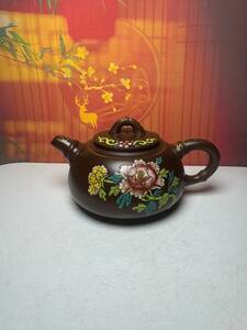 蔵友旧蔵出 紫砂壺 石瓢壺 顧景舟款 紫泥 茶道品 煎茶道具 文房賞物 希少珍品