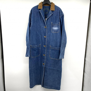 【中古】80s Lee ロングデニムショップコート サイズM 340-8299 リー[240017667993]