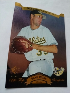 ★BRAD RIGBY マイナーリーグ UPPER DECK SP 1995 MLB RC ROOKIE ルーキー ブラッド・リグビー MINOR LEAGUE