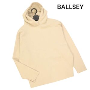 【新品 21SS】 BALLSEY ボールジー 通年 ダブルフェイス♪ フーデッド プルオーバー パーカー Sz.XS　レディース 未使用　K4T01003_6#O