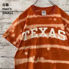 古着 GILDAN ギルダン Tシャツ テキサス ロングボーンズ カレッジ S