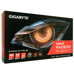 GIGABYTE製グラボ Radeon RX 6600 XT Gaming OC PRO 8G GV-R66XTGAMINGOC PRO-8GD PCIExp 8GB [管理:1000028991]