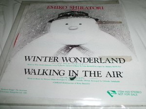 アニメ「スノーマン」Rare■1989年アナログ■白鳥英美子 7inch「Winter Wonderland」b-side スノーマン/snowman