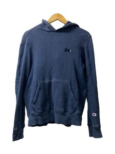 STUSSY◆パーカー/M/コットン/NVY/C8-G122