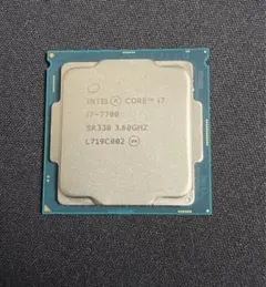 Intel Coer i7 7700 動作確認済み