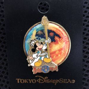 【未使用】TDS ミッキー 　ピンバッジ　ディズニー　ピンズ　disney ブラヴィッシーモ　ディズニーシー　チャーム