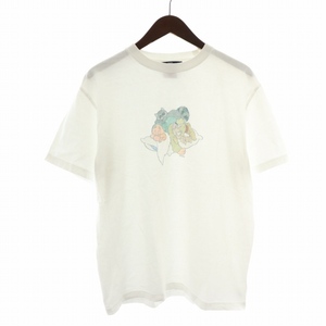 シップス SHIPS Goodwear Disney Tシャツ カットソー 7人の小人 プリント 半袖 L 白 ホワイト /XK メンズ