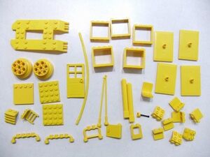 B3　黄色　イエロー　パネル系パーツ　フェンズ　特殊系パーツなど種類色々まとめて　大量　レゴパーツ　LEGO