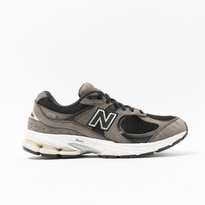 【1円スタート】 New Balance ニューバランス ML2002RB 2002 レザー メッシュ ブラック メンズ スニーカー US9 27cm