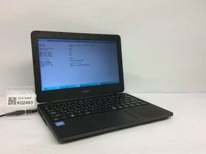 ジャンク/ Acer TravelMate B117-M Intel Celeron N3060 メモリ4.1GB ストレージ無し 【K02493】