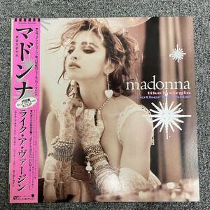 帯/LP/Madonna(マドンナ)『Like A Virgin & Other Big Hits!』(ライク・ア・ヴァージン)/Sire(P-6206)/Electronic/NF110513