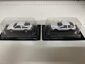 TOYOTA SPRINTER TRUENO（AE86）&COROLLA LEVIN （AE86）　1／64 トレノ.レビン