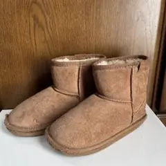 emu シープスキンブーツ　子供　キッズ　18cm スエード　ムートン　検UGG