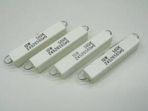 ★☆（管RG022） MICRON セメント抵抗 10W 56Ω 4本セット / NOS Wirewound Resistors 4pcs☆★