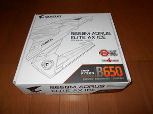 GIGABYTE B650M AORUS ELITE AX ICE 中古品