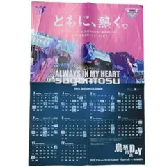 サガン鳥栖 ガンバ大阪 2015 ポスター カレンダー Jリーグ サッカー J1