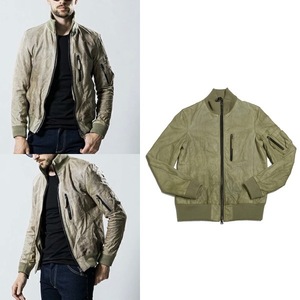 一度着18.7万 21AW wjk g-army flight jacket　レザー フライト ジャケット コート　　　AKM ジュンハシモト 1piu1uguale3