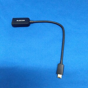 ELECOM　USB Type-C(TM)映像変換アダプター(HDMI(R))MPA-CHDMIABK