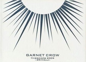 中古パンフレット(ライブ・コンサート) ≪パンフレット(ライブ)≫ パンフ)GARNET CROW livescope 2009 ～夜明け