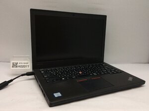 ジャンク/ LENOVO X260 Corei3-6世代 メモリ4GB ストレージ無し 【K02077】