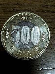 令和6年　500円　硬貨　流通品　【同梱可】　【送料63円】　006