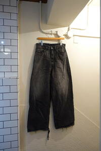 マインデニム　MINEDENIM Giant Buggy Denim 5pocket 　ダメージ　バーギー　ワイド　デニム　パンツ　サイズ7　2203-1002-95-302