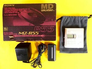 SONY ソニー MZ-R55 WALKMAN MDレコーダー 音響機器 オーディオ ※現状渡し/録再OK！ @送料520円 (5)