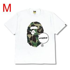 新品 A Bathing Ape Hypebeast Bape Hypefest Camo Head Tee White M エイプ ベイプ ハイプビースト ハイプフェス Tシャツ ホワイト カモ