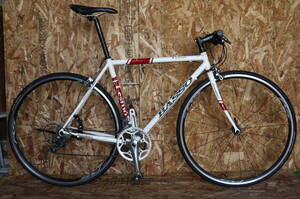 ：BASSO Lesmo クロモリ ２×8 シマノ　TEKTRO :