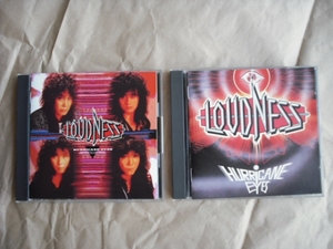 ２枚ｓｅｔ★【ＬＯＵＤＮＥＳＳ】★ハリケ－ン・アイズ★ＣＤ