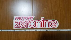 ★Factory Zeronine　デカール　レッド　OLD BMX★検）SERACING SKYWAY GT HUTCH HARO Mongoose RACEINC CW DIAMONDBACK