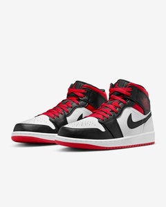 NIKE AIR JORDAN 1 MID DQ8426-106 エア ジョーダン ミッド 白×黒×赤 US10