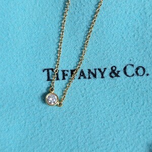 ティファニー　TIFFANY　バイザヤード　ネックレス　ゴールド