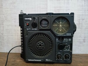 National Panasonic ナショナル パナソニック RF-877 COUGAR クーガ No.7 BCLラジオ レトロ　ビンテージ　ラジオ　現状品