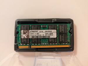 【中古】【送料無料】ノートPCメモリ DDR2 PC2-5300 SODIMM 2GBx2枚 計4GB Kingston KVR667D2S5/2G / hynix HYMP125S64CP8-Y5 動作確認済