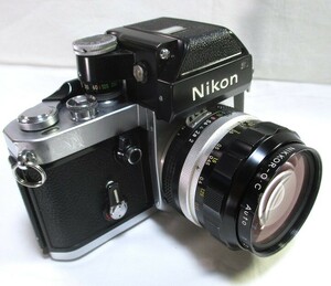 ニコン/Nikon F2 フォトミック/DP-1・レンズ NIKKOR-O・C AUTO35mm F 2 Ai改 概ね良品かと　です。　 