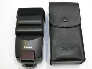 【 中古 作動確認済 】Canon SPEEDLITE 380EX キヤノン ストロボ ケース付［管SP611］