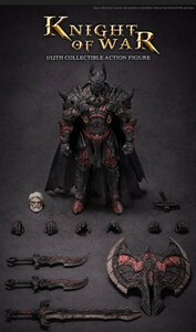 新品未開封品 VTOYS x BMS VSD005 ナイト オブ ウォー KNIGHT OF WAR 1/12スケール 塗装済み可動フィギュア