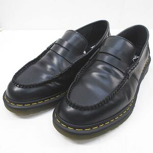 ドクターマーチン DR.MARTENS penton ペントン ローファー 3098000 UK11 ブラック 黒系 レザー メンズ