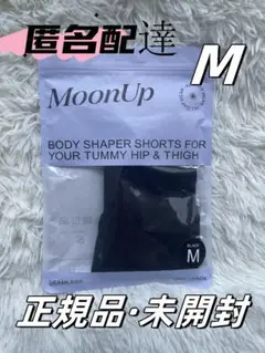 MoonUp ボディシェイパーショーツ M ブラック