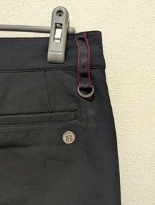 BRIEFING GOLF MS STORM FLEECE SLIM PANTS BLACK BRG233M45 ブリーフィング