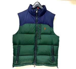 【国内正規品】ポロラルフローレン　ダウンベスト POLO Ralph Lauren ラルフローレン　Mサイズ表記