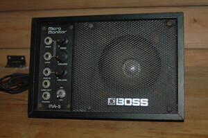 BOSS ボス MA-5 micro monitor マイクロモニタースピーカー used/OK品　検) ローランド Roland