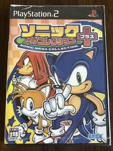 PS2 ソニックメガコレクションプラス　SONIC MEGA COLLECTION ＋　新品　未開封　未使用