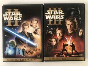 B05958　◆セル版　中古DVD　STAR WARS Ⅱ・Ⅲ　2巻セット　　