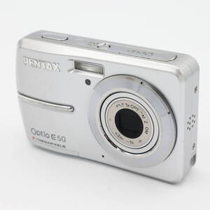 PENTAX デジタルカメラ OPTIO E50 シルバー 810万画素 光学3倍ズーム　#250112_1038874