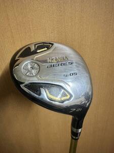 BERES S-05 7w ARMRQ∞ 48 SR ★★★ 管理番号00011 HONMA ベレス 3星 3スター 21°